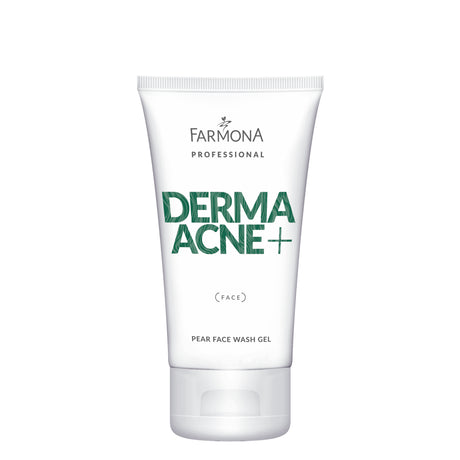 Farmona Professional Derma Acne+ Pear Facial Wash Gel - isolated on a white background