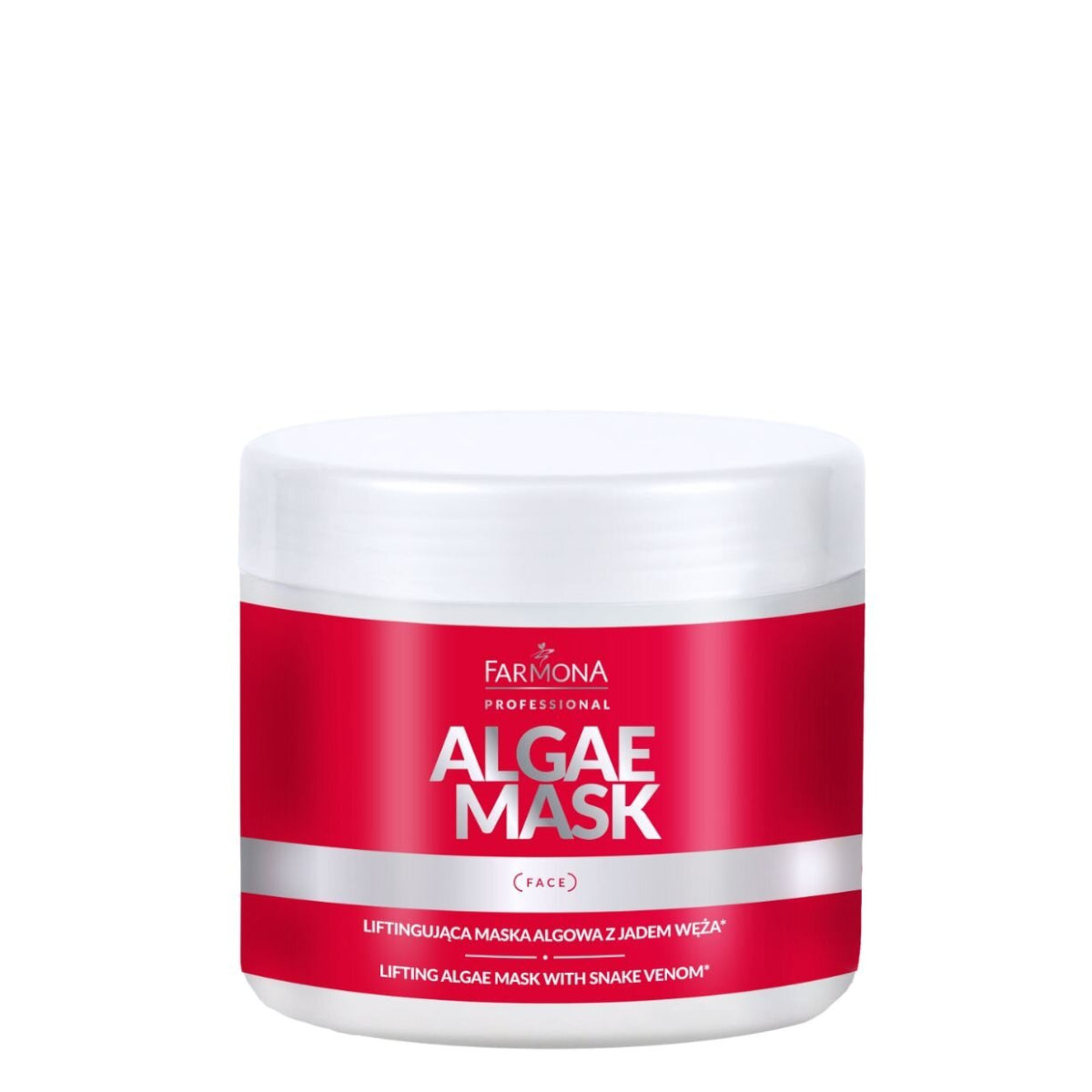 Farmona Professional Lifting Algae Face Mask with Snake Venom - face mask container displayed on a white background