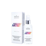 Farmona Professional Nails Artist Express Cuticle Softening Gel - arranged with the included components on a white background