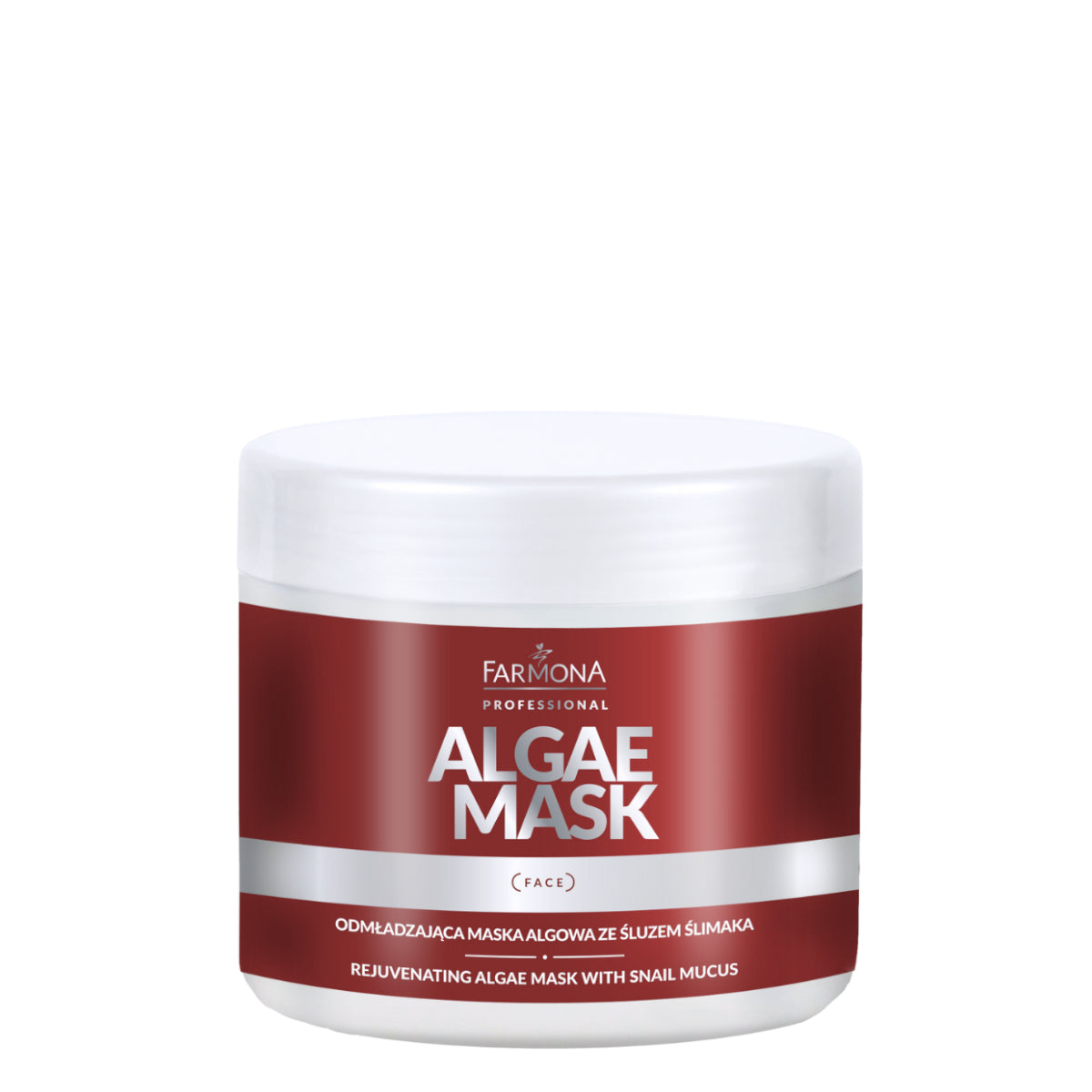 Farmona Professional Rejuvenating Algae Face Mask with Snail Mucus - face mask container displayed on a white background