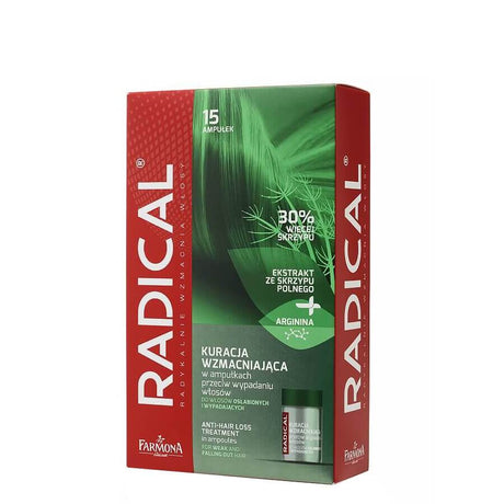 Farmona Radical Ampoule Treatment Anti Hair Loss - isolated on a white background