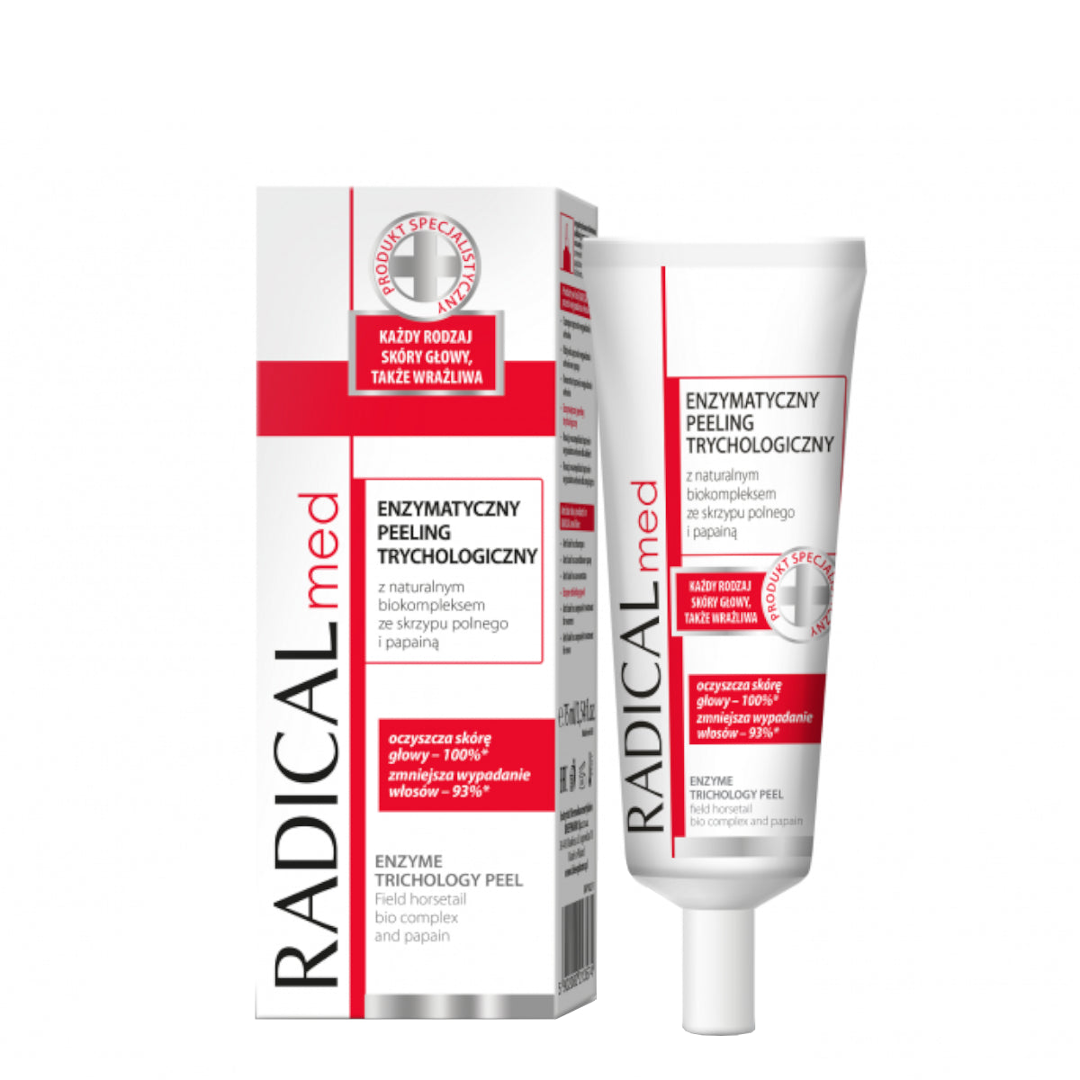 Farmona Radical Med Enzyme Trichology Peel Scalp Scrub - isolated on a white background