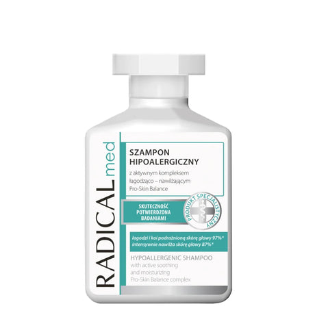 Farmona Radical Med Hypoallergenic Shampoo - retail hair-care container isolated on a white background