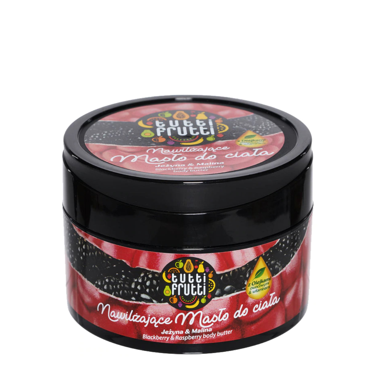 Farmona Tutti Frutti Body Butter Blackberry & Raspberry - isolated on a white background
