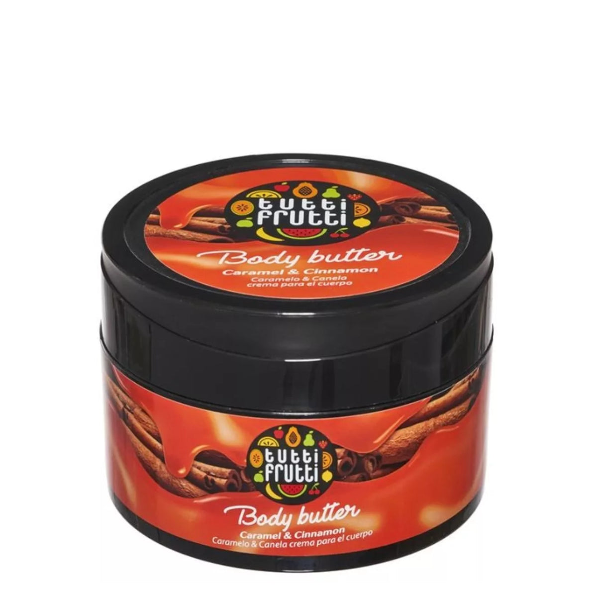 Farmona Tutti Frutti Body Butter Caramel & Cinnamon - isolated on a white background