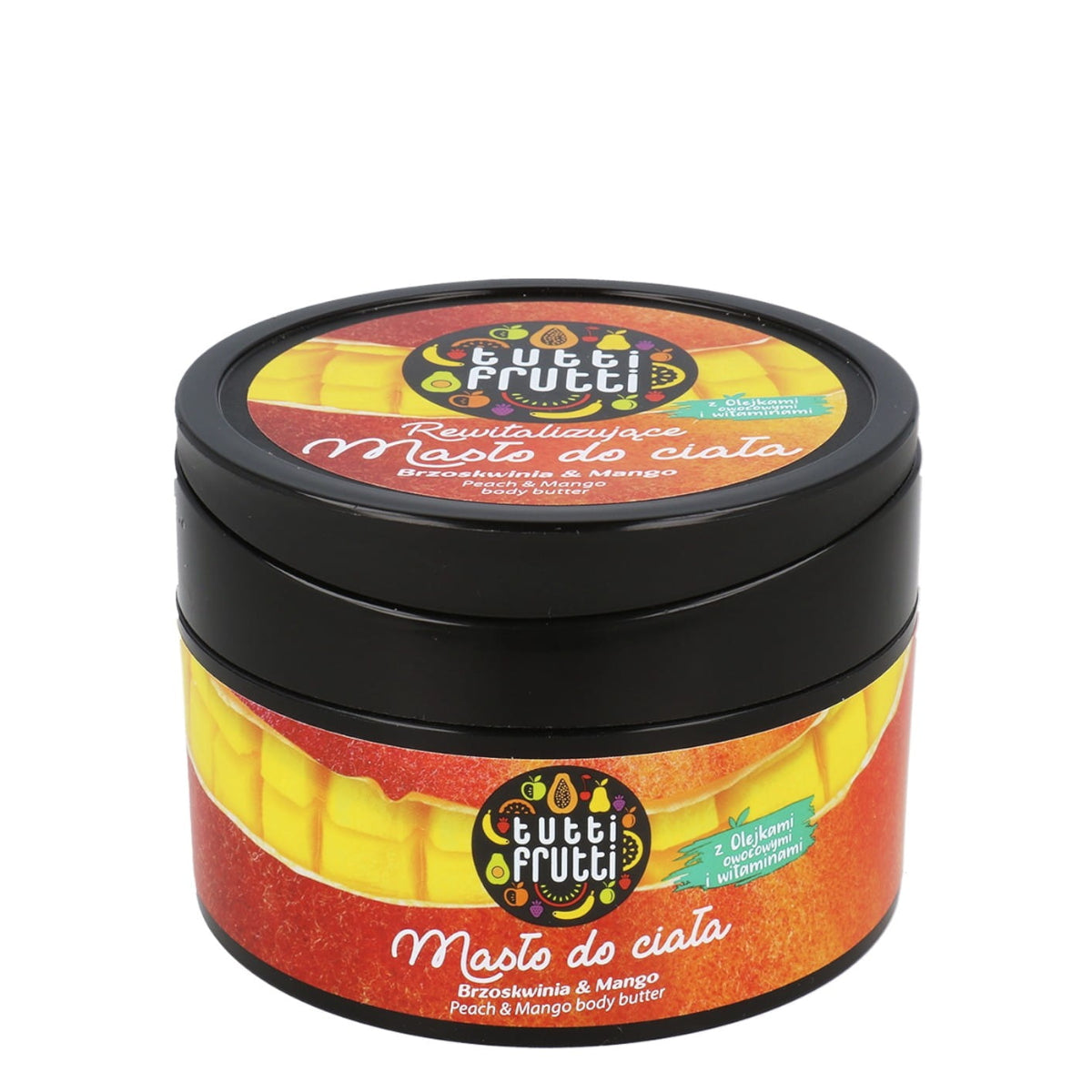 Farmona Tutti Frutti Body Butter Peach & Mango - isolated on a white background