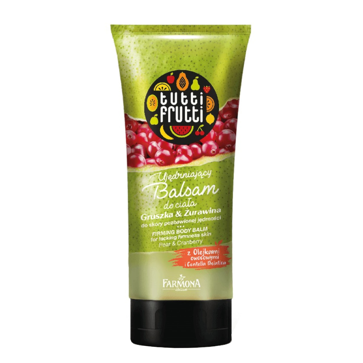 Farmona Tutti Frutti Body Sorbet Pear & Cranberry - isolated on a white background