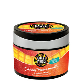 Farmona Tutti Frutti Sugar Body Scrub Peach & Mango - isolated on a white background