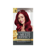 Joanna Multi-Effect Instant Color Hair Shampoo Ammonia-Free - 06 Red Cherry - retail hair-care container isolated on a white background