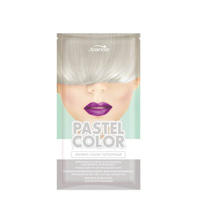 Joanna Pastel Color Colouring Hair Shampoo - Silver Pastel - isolated on a white background