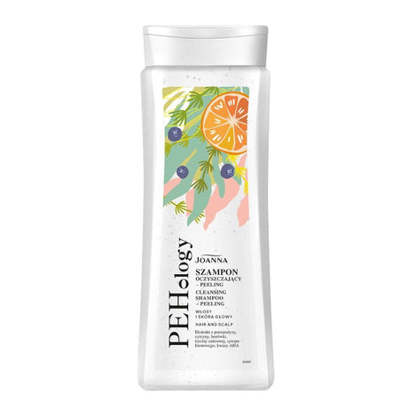 Joanna PEHology Cleansing Shampoo Peeling - retail hair-care container isolated on a white background