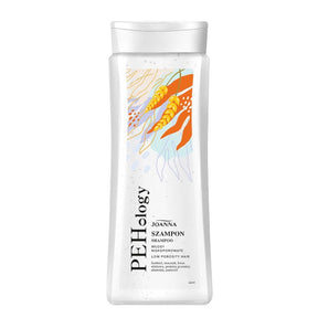 Joanna PEHology Shampoo Low Porosity Hair - retail hair-care container isolated on a white background