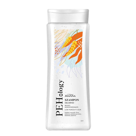 Joanna PEHology Shampoo Low Porosity Hair - retail hair-care container isolated on a white background