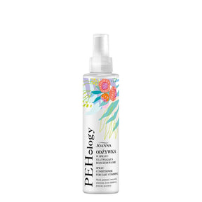 Joanna PEHology Spray Conditioner for Easy Combing - retail hair-care container isolated on a white background
