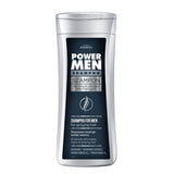 Joanna Power Men Hair Shampoo Grey Hair - retail hair-care container isolated on a white background