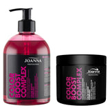 Joanna Professional Color Boost Complex Colour Toning Set - retail hair-care container isolated on a white background