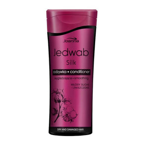 Joanna Silk Smoothing Hair Conditioner - retail hair-care container isolated on a white background