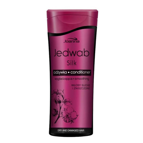 Joanna Silk Smoothing Hair Conditioner - retail hair-care container isolated on a white background
