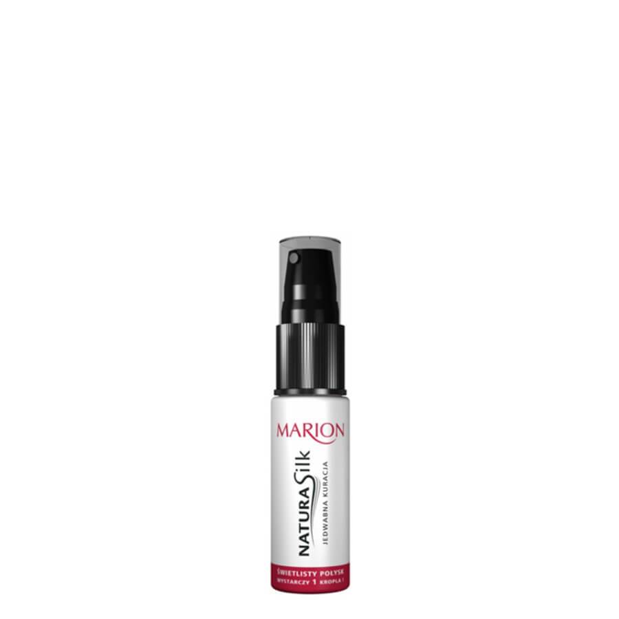 Marion Natura Silk Hair Therapy - 15ml - retail hair-care container isolated on a white background