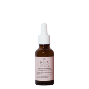 Miya Cosmetics BEAUTYlab Face Serum with Prebiotics - retail packaging on a white background