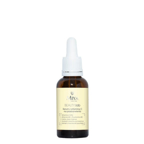 Miya Cosmetics BEAUTYlab Face Serum with Vitamin C - retail packaging on a white background