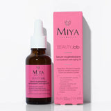 Miya Cosmetics BEAUTYlab Smoothing Face Serum Anti-Aging Complex 5% - retail packaging on a white background
