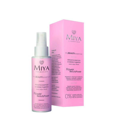 Miya Cosmetics myBEAUTYessence Flower BeautyPower Light Mist - isolated on a white background