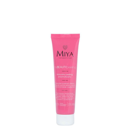 Miya Cosmetics myBEAUTYpeeling Natural Enzymatic Face Scrub - isolated on a white background
