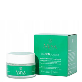 Miya Cosmetics mySKINbooster Mattifying Face Gel Booster - retail packaging on a white background