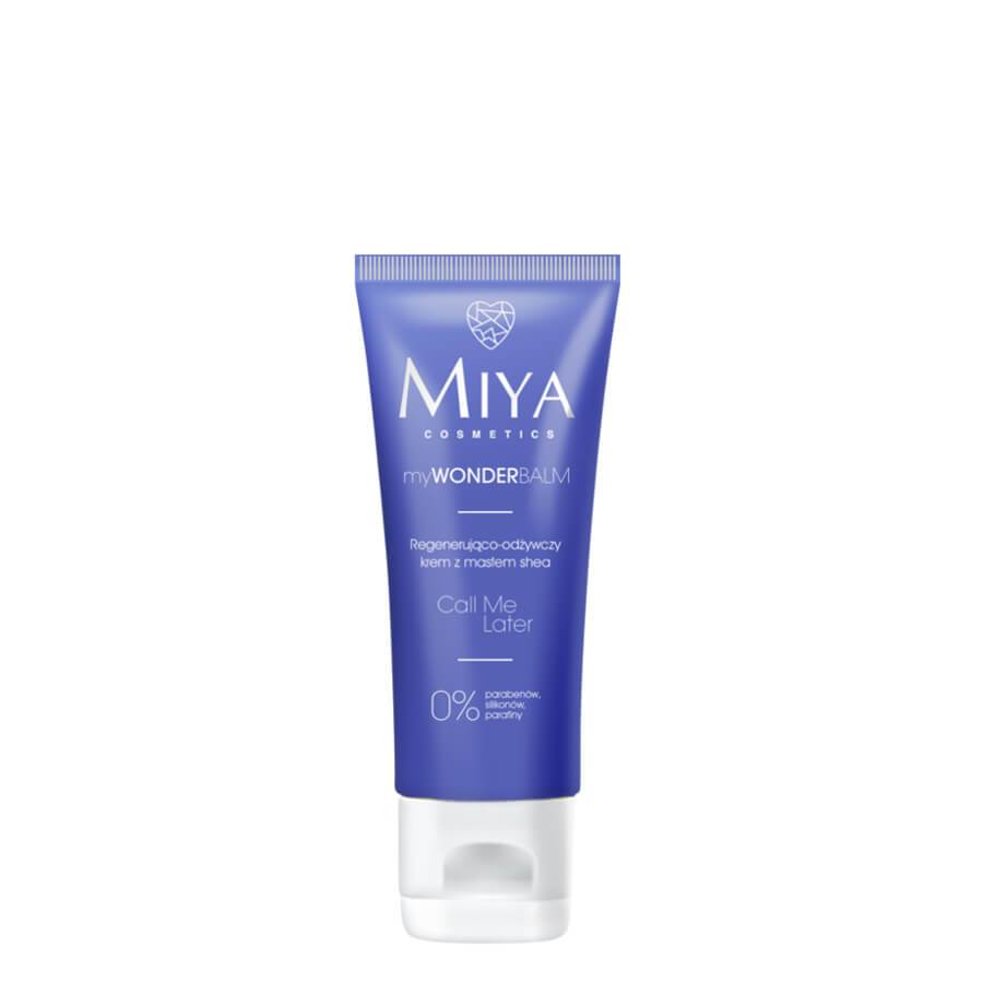 Miya Cosmetics MyWonderBalm Call Me Later Regenerating Face Cream - retail packaging on a white background