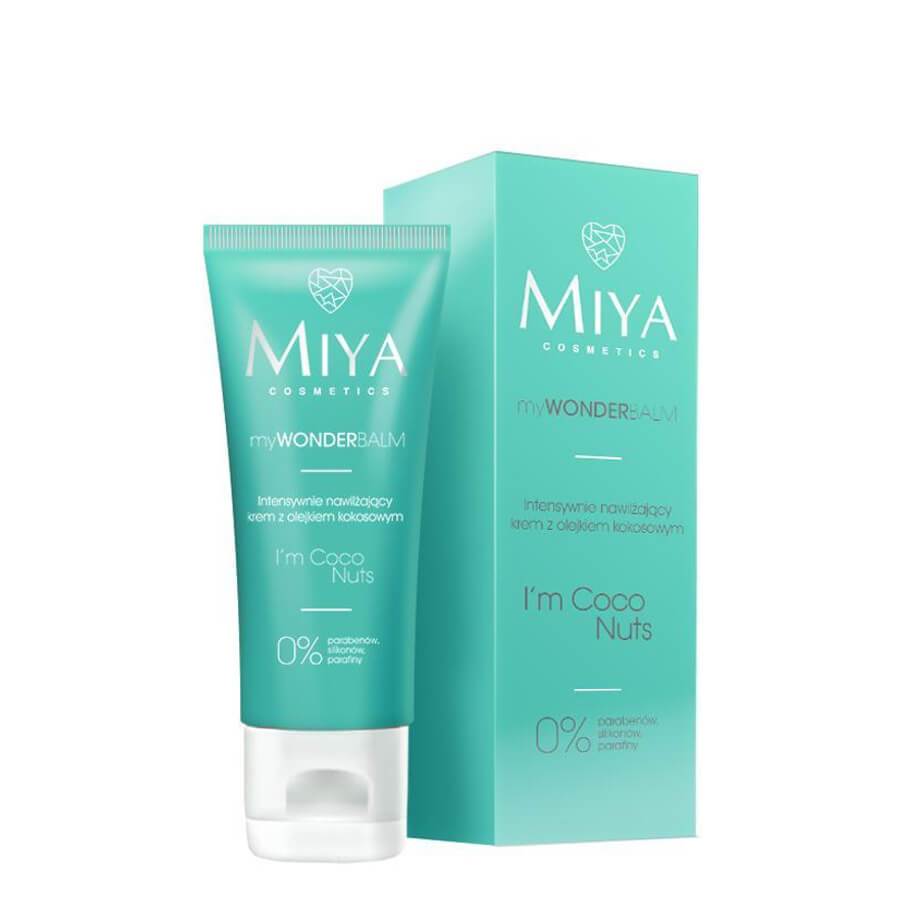 Miya Cosmetics MyWonderBalm I’m Coco Nuts Moisturising Face Cream - retail packaging on a white background