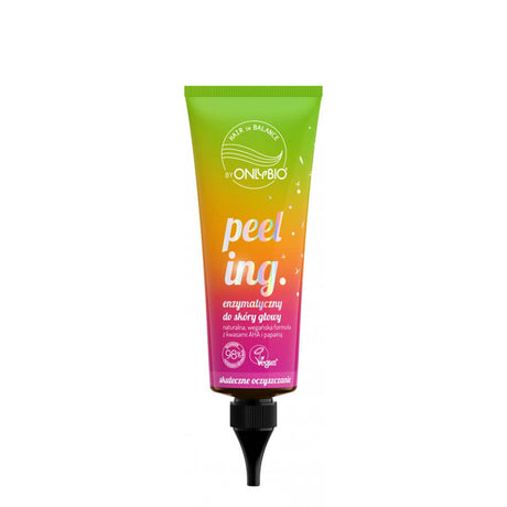 OnlyBio Hair Balance Enzymatic Scalp Scrub - isolated on a white background