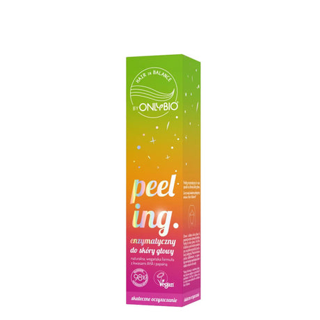 OnlyBio Hair Balance Enzymatic Scalp Scrub - isolated on a white background
