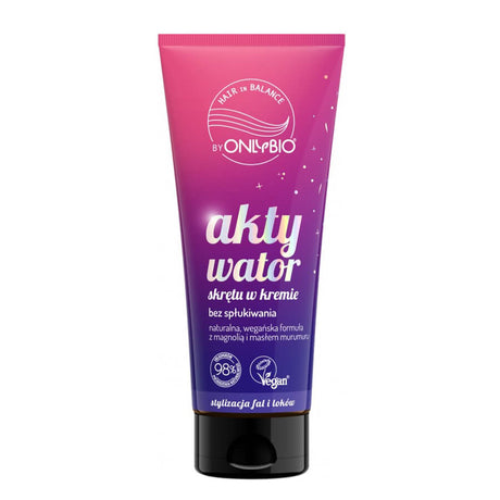 OnlyBio Hair Balance Hair Cream Twist Activator - isolated on a white background