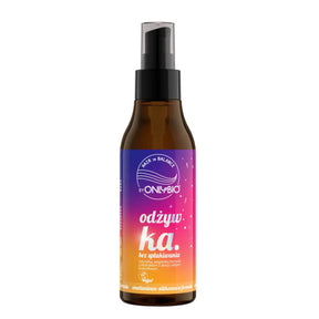 OnlyBio Hair Balance Leave in Hair Conditioner - retail hair-care container isolated on a white background