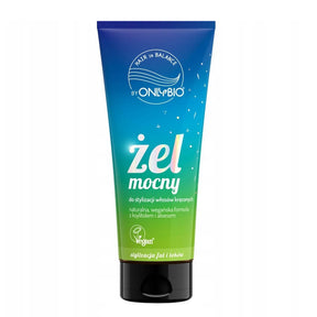 OnlyBio Hair Balance Strong Gel for Curly Hair Styling - isolated on a white background