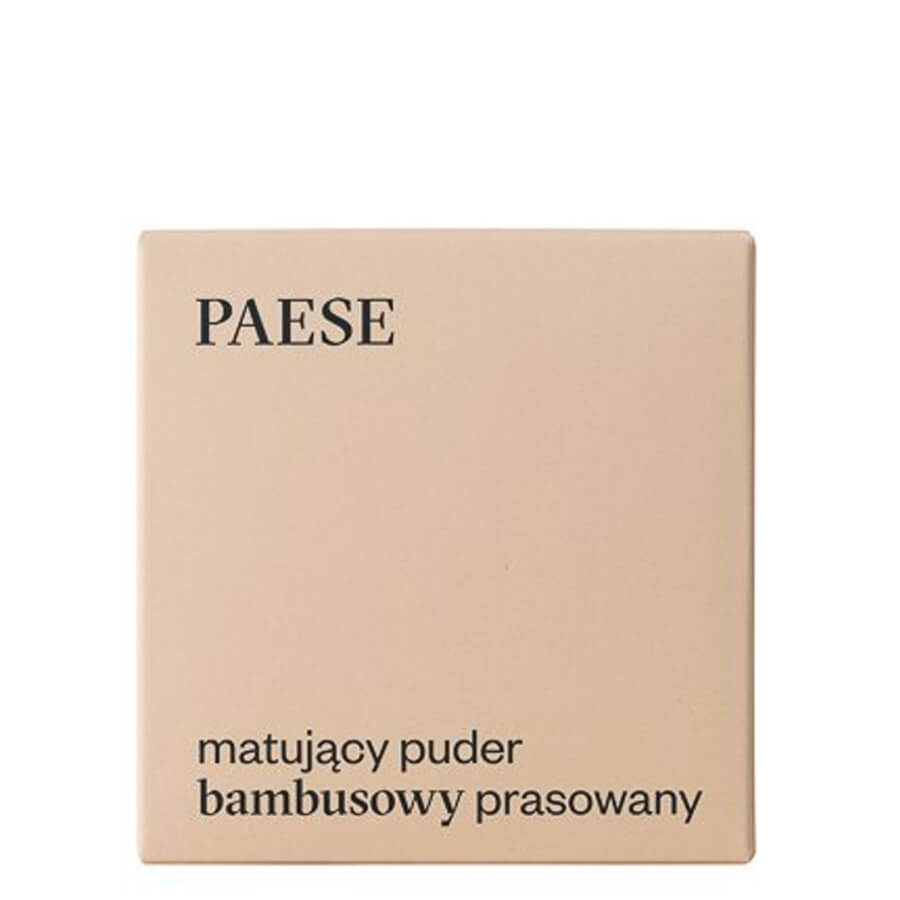 Paese Bamboo Pressed Powder - powder compact with the shade visible on a white background