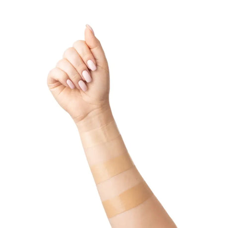 Paese BB Cream with Hyaluronic Acid - shade swatches shown beside the product