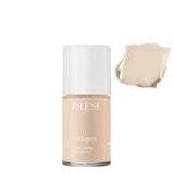 Paese Collagen Moisturising Foundation - 301N Light Beige - foundation container isolated on a white background