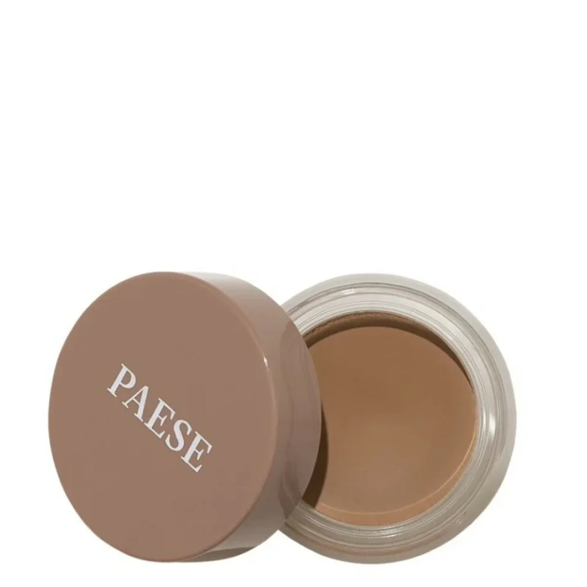 Paese Creamy Bronzer Tan Kissed x Krzyszkowska - 02 Warm - powder compact with the shade visible on a white background