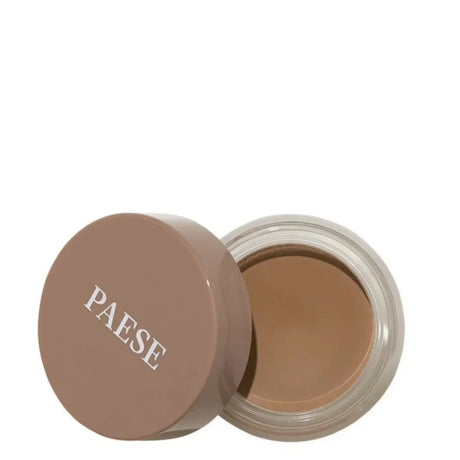 Paese Creamy Bronzer Tan Kissed x Krzyszkowska - 02 Warm - powder compact with the shade visible on a white background