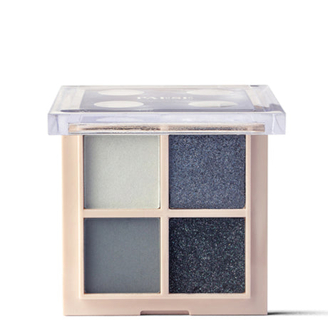 Paese Daily Vibe Eyeshadow Palette - 06 Velvet smokey - shade swatches shown beside the product
