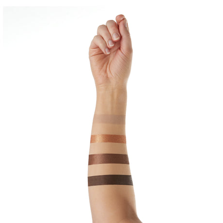 Paese Daily Vibe Eyeshadow Palette - shade swatches shown beside the product