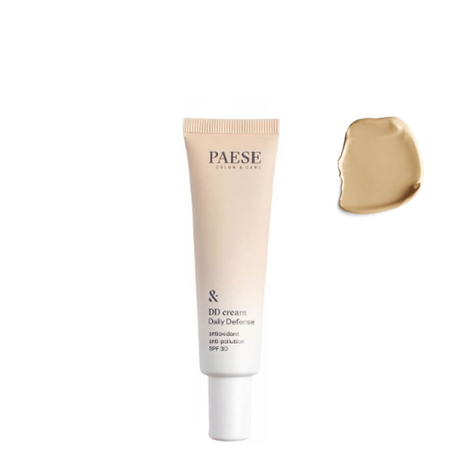 Paese DD Cream Daily Defense SPF30 - 4W Golden Beige - foundation container isolated on a white background