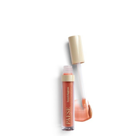 Paese Illuminating Beauty Lip Gloss - 05 Glazed - retail packaging on a white background
