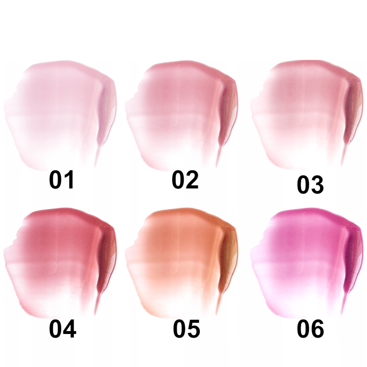 Paese Illuminating Beauty Lip Gloss - open product tube with applicator on a white background