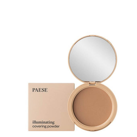 Paese Illuminating Covering Pressed Powder - retail packaging shown on a light background