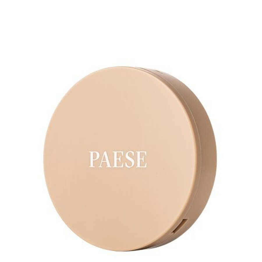 Paese Illuminating Covering Pressed Powder - powder compact with the shade visible on a white background