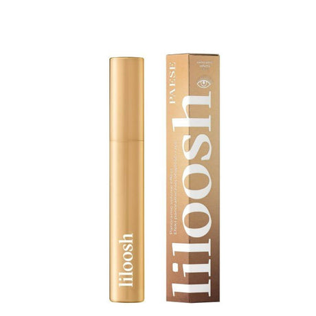 Paese Liloosh Black Mascara Panoramic Volume Effect - mascara product presentation on a white background