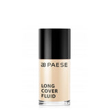 Paese Long Cover Fluid Coverage Foundation - retail packaging on a white background